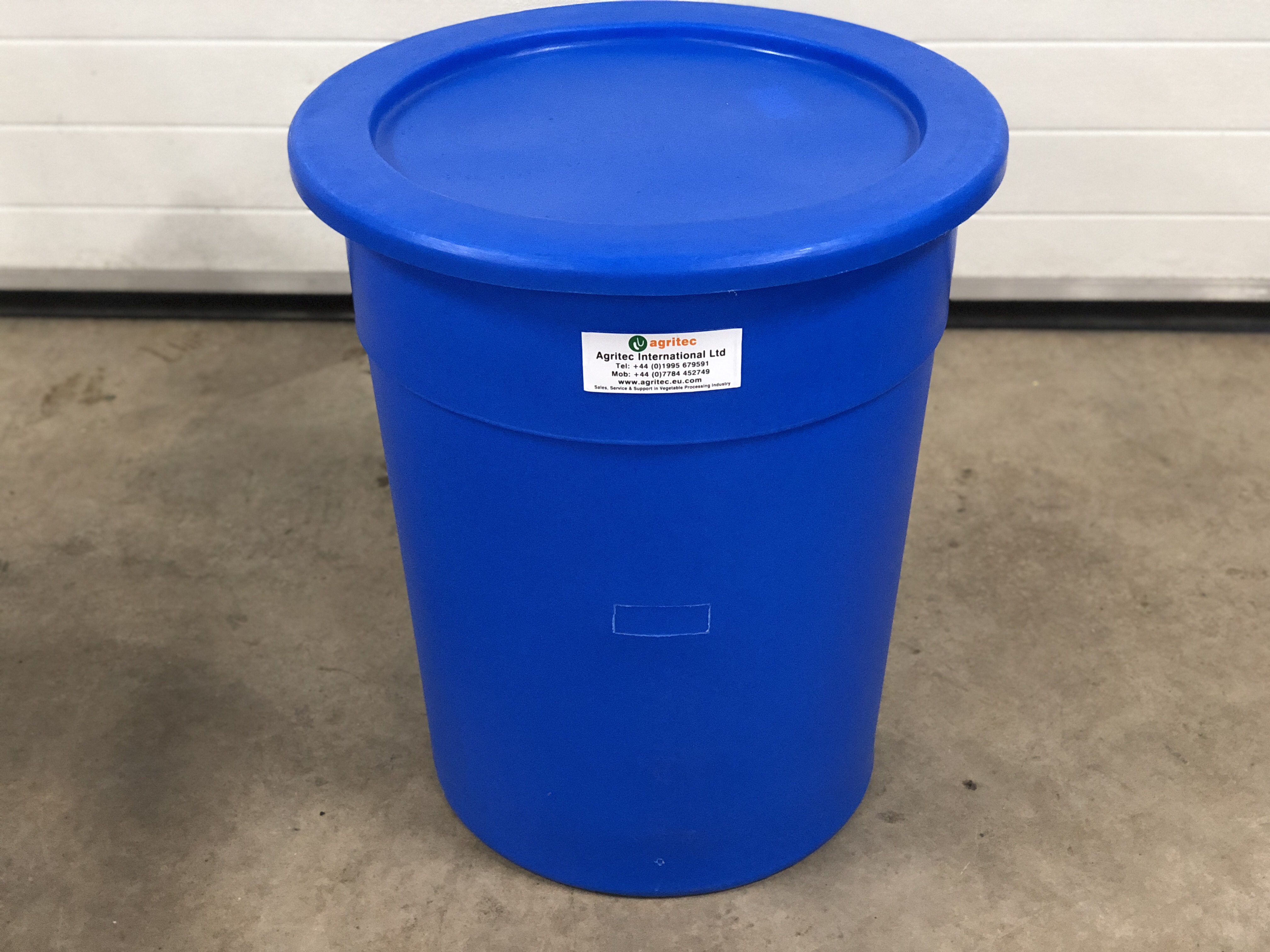 Agritec International New Food Grade Blue Tubs